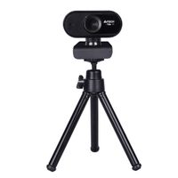 Веб камера 720P, USB 2.0, вбудований мікрофон, кріплення 1/4" під штатив, фіксований фокус, скляна лінза