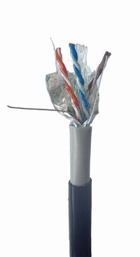 Cablexpert
CAT6, одножильна, мідь, гелеєве наповнення, AWG23, екранована, 305 м