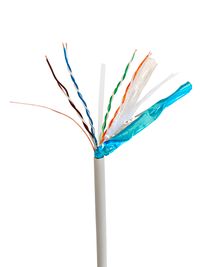 Cablexpert
CAT6, одножильна, алюміній під міддю (CCA), AWG23), екранована фольгою, 305 м