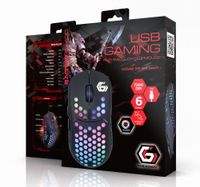 Оптична ігрова миша, 6 Buttons, USB, RGB, 7200 DPI