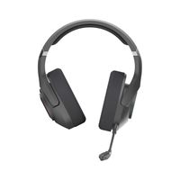 Ігрові бездротові навушники з мікрофоном, RGB підсвічування, Bluetooth + 2.4GHz + 3.5 jack