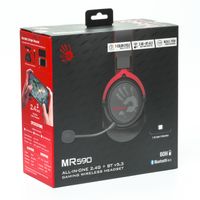 Ігрові бездротові навушники з мікрофоном, Bluetooth + 2.4GHz + 3.5 jack