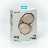 Гарнітура бездротова Fstyler Bluetooth 5.3 Wireless, бежевий