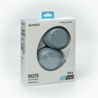 Гарнітура бездротова Fstyler Bluetooth 5.3 Wireless, блакитний