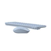 Комплект бездротовий Fstyler клавіатура+миша, блакитний, USB