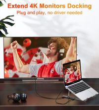 Док станція USB-C 7-в-1 (HDMI/PD/картридер/USB-A / USB-C), алюміній