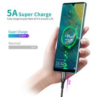Кабель преміум якість USB 2.0, A-тато/C-тато, 5A, 1,2 м.