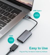 Адаптер-перехідник USB-C на HDMI, 8К 60 Гц