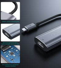 Адаптер-перехідник USB-C на HDMI, 8К 60 Гц