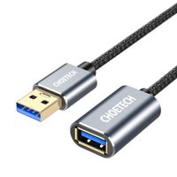 Choetech
Подовжувач USB 3.0, A-тато/А-мама, 2 м, преміум