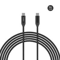 Кабель USB 2.0, 240w, C-тато/C-тато, 1 м, преміум