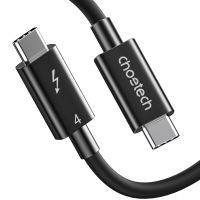 Choetech
Кабель Thunderbolt4 (40Gbps) Power Delivery (PD) 100 Ватт, 8K@60Hz, C-тато/C-тато, 0.8 м, преміум
