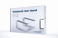 Підставка під ноутбук до 15.6", алюміній