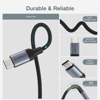 Кабель USB 2.0 C-тато/C-тато, 60 ватт, 2 м, преміум