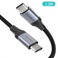 Choetech
Кабель USB 2.0 C-тато/C-тато, 60 ватт, 1,2 м, преміум