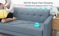 Кабель USB 2.0 C-тато/C-тато, 60 ватт, 1,2 м, преміум