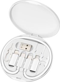 Maxxter
Набір USB 2.0 (Кабель USB-C+3 адаптера) 60W