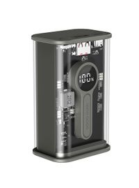 Портативний зарядний пристрій, 9000 mAh, QC3.0, Transparent