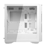 Ігровий корпус, 2*120mm вентилятори передвстановлені, ATX/mATX/mini-ITX, Type C x 1, USB3.0 x 2, Audio x1, скляне вікно