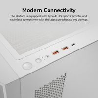Ігровий корпус, 2*120mm вентилятори передвстановлені, ATX/mATX/mini-ITX, Type C x 1, USB3.0 x 2, Audio x1, скляне вікно