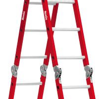 Багатофункціональна драбина на 16 ступенів