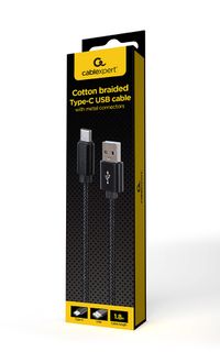 Кабель USB 2.0 A-тато/Type-C тато, 2.1 А