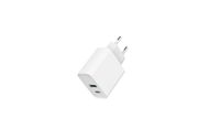 Gembird
Мережевий ЗП, 1 USB-A + 1 Type-C (PD20Вт + QC3.0 18Вт), білий
