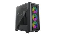 Ігровий корпус, 2x3.5"/2.5"+2x2.5", 3x120 mm ARGB Fan and 1x120 Black Fan Pre-installed, Type C (Gen2) x1, USB3.0 x2, Audio x1