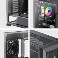 Ігровий корпус, 2x3.5"/2.5"+2x2.5", 3x120 mm ARGB Fan and 1x120 Black Fan Pre-installed, Type C (Gen2) x1, USB3.0 x2, Audio x1