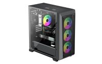 Ігровий корпус, 2x3.5"/2.5"+2x2.5", 3x120 mm ARGB Fan and 1x120 Black Fan Pre-installed, Type C (Gen2) x1, USB3.0 x2, Audio x1