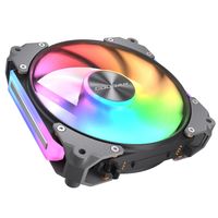 Вентилятор 120мм ARGB, Hydro Dynamic Bearing, 4 Pin PWM / 3 Pin ARGB