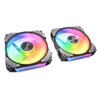Вентилятор 120мм ARGB, Hydro Dynamic Bearing, 4 Pin PWM / 3 Pin ARGB