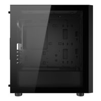 Ігровий корпус, 1*120mm вентилятори передвстановлені, ATX/mATX/mini-ITX, USB3.0 x 2, USB2.0x1, Audio x1, скляне вікно