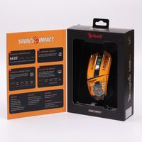 Ігрова миша Bloody Activated, RGB, 12000 CPI, 30M натискань, жовтий