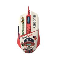 Bloody
Ігрова миша Bloody Activated, RGB, 12000 CPI, 30M натискань, білий