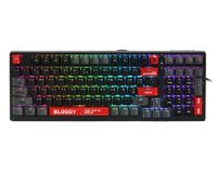 Bloody
Клавіатура механічна ігрова, USB, RGB підсвічування, BLMS Red Plus Switch