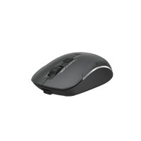 Миша бездротова безшумна Fstyler, Bluetooth / 2.4 ГГц, вбудований акумулятор, 2000DPI, сірий+чорний