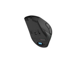 Миша бездротова безшумна Fstyler, Bluetooth / 2.4 ГГц, вбудований акумулятор, 2000DPI, сірий+чорний