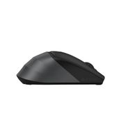 Миша бездротова безшумна Fstyler, Bluetooth / 2.4 ГГц, вбудований акумулятор, 2000DPI, сірий+чорний