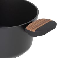 Каструля із кованого алюмінію з кришкою, серія "MON", Ø=20 см, h=8.5 см, 2.6 л
