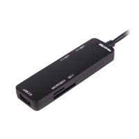 Хаб USB 3.0 Type-С на 3 порти, 1x USB3.0 USB A + 2x USB2.0 USB A + 1x SD card