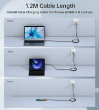 Кабель USB4.Gen 3, 40 Gbps, 240w, C-тато/C-тато, 1.2 м, преміум