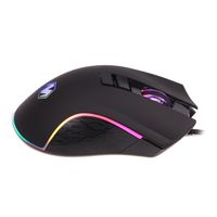 Миша ігрова, Instant 725, 7 кнопок, 7200 DPI, RGB, USB, чорна