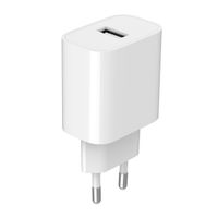 Мережевий ЗП, 1 USB-A 5V/2.4A (12W), білий
