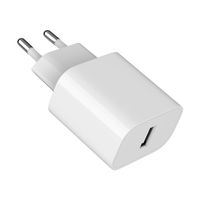 Мережевий ЗП, 1 USB-A 5V/2.4A (12W), білий