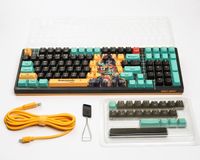 Клавіатура оптична ігрова, USB, RGB підсвічування, Alpha Optical Switch