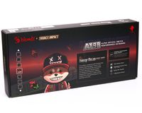 Клавіатура оптична ігрова, USB, RGB підсвічування, Alpha Optical Switch