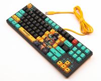 Клавіатура оптична ігрова, USB, RGB підсвічування, Alpha Optical Switch