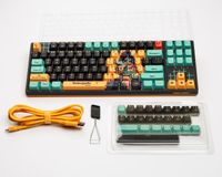 Клавіатура оптична ігрова, USB, RGB підсвічування, Alpha Optical Switch