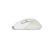 Миша бездротова безшумна Fstyler, Bluetooth / 2.4 ГГц, вбудований акумулятор, 2000DPI, білий+бежевий